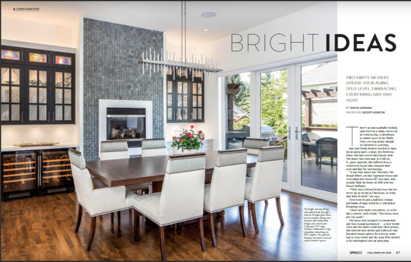 A bright and open inspirational renovation